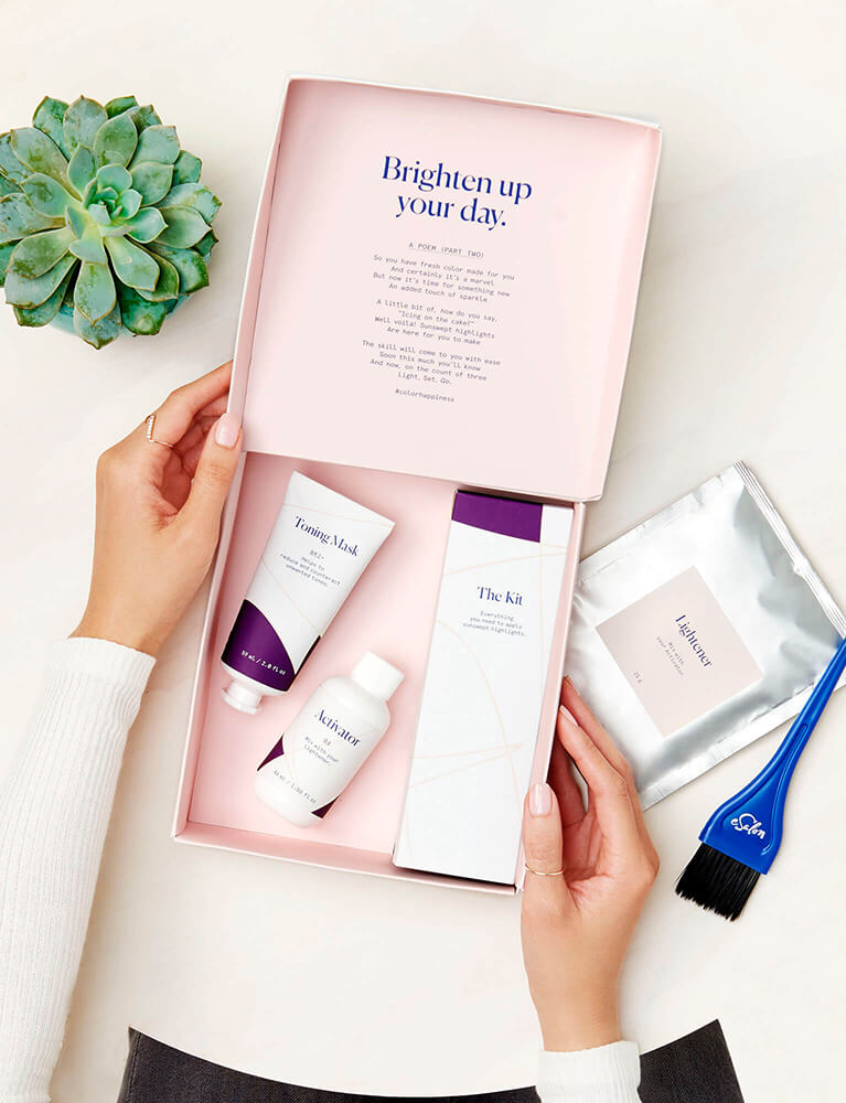 Light Set At Home Hair Highlight Kit | eSalon Light Set At Home Hair Highlight Kit | eSalon