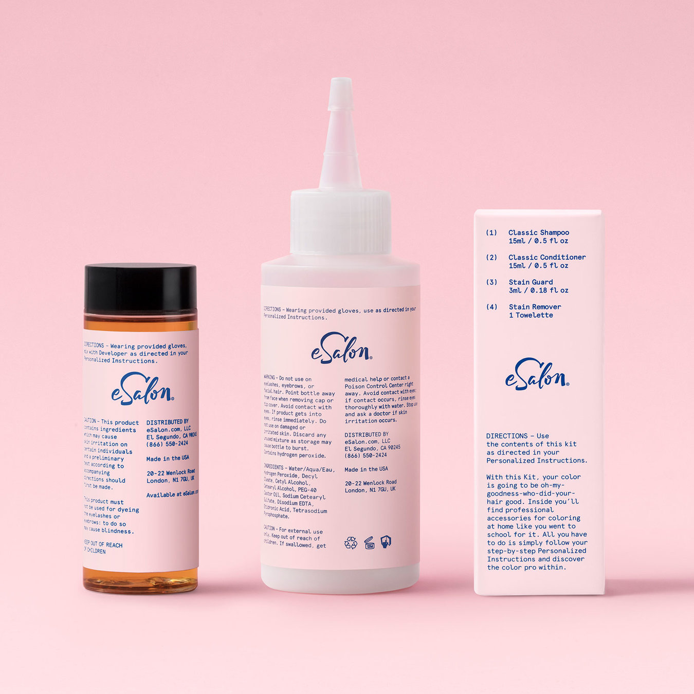 Custom Hair Color & Hair Dye Set eSalon