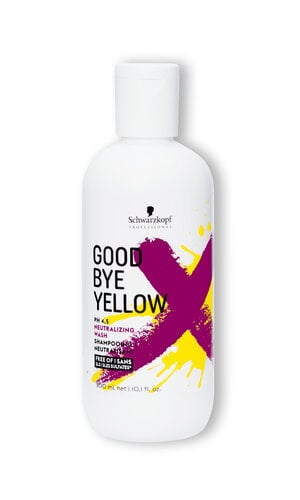 Schwarzkopf Professional Goodbye Yellow Neutralizing Wash